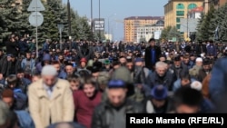 The clashes came a day after thousands attended a protest approved by the authorities against land swaps with Chechnya, where demonstrators called for Ingushetia's head, Yunus-Bek Yevkurov, to step down. 