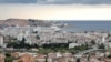 A view of the city and port of Bar
