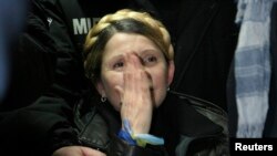 PHOTO GALLERY: Yulia Tymoshenko's Release From A Prison Hospital