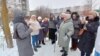 Сход местных жителей, возмущенных работами в Гавриловской роще. 9 февраля 2025 года. Фото: паблик во "ВКонтакте" "Защита Казанки на Гаврилова"