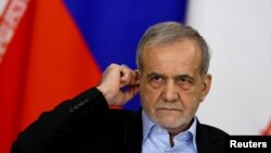 Iranski predsjednik Masud Pezeškian, januar 2025.