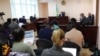 Суд отклонил жалобу на решение об УДО Ержана Утембаева. Астана, 10 декабря 2014 года. Видео Руслана Ботайулы.