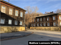 Some 1,800 of the wooden houses remain in Tomsk.