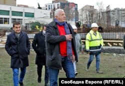 Пловдивският кмет Здравко Димитров разгледа през декември реконструкцията на ст. "Христо Ботев"