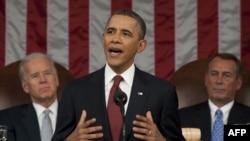 U.S. President Barack Obama (center) could find himself struggling to get congressional approval for any potential nuclear deal with Iran.