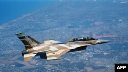 Израилдин F-16 учагы. Сүрөт качан тартылганы белгисиз.