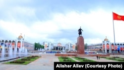 Бишкек шаарынын Ала-Тоо аянты.