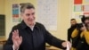 Zoran Milanović, tokom glasanja u Zagrebu, 5. januara 2020.