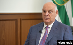 Liderul Aslan Bzhania (file photo)