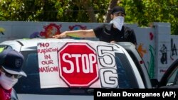 The anti-5G movement found eager allies in the larger movement of people who oppose all types of mandatory vaccinations -- anti-vaxxers -- and in many countries the movements virtually merged.