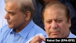 نواز شريف او ورور یې شهباز شريف