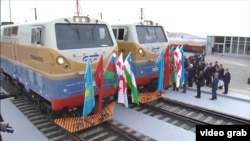 Ադրբեջան - Բաքու-Թբիլիսի-Կարս երկաթուղու հանդիսավոր բացումը, Բաքու, 30-ը հոկտեմբերի, 2017թ․
