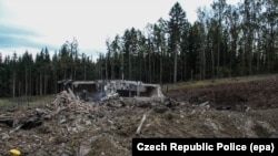 Наслідки вибуху у Врбетицях, 11 грудня 2014 року