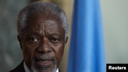 Joint special envoy on Syria for the United Nations and the Arab League Kofi Annan has urged the Security Council to support his efforts to end the bloodshed in Syria.