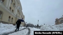 Zima okovala Bosnu i Hercegovinu
