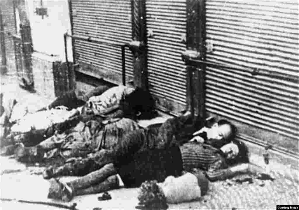 Potrivit documentelor oficiale, în doar câteva zile, între 27 și 30 iunie 1941, la Iași au fost uciși 13.266 de evrei, inclusiv copii. „Ca urmare a unui ordin 'de curăţare a terenului' din 18 iunie, dat de Antonescu, evreii din spaţiul rural din Moldova au fost ori ucişi, ori deportaţi în oraşe sau în lagărul de la Târgu Jiu. În Iaşi, în zilele de 27-29 iunie, autorităţile locale, din armată, poliţie şi prefectură, au emis ordine şi comunicate în care populaţia evreiască era acuzată public şi direct că ajută inamicul, trăgând în trupele române şi germane şi semnalizând ţintele avioanelor sovietice", spune istoricul Adrian Cioflână pe pagina pogromuldelaiasi.ro.