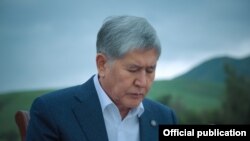 Бывший президент Кыргызстана Алмазбек Атамбаев. 