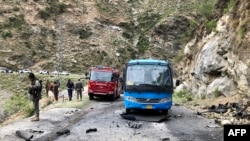 Pakistan’s military said on May 7 that a suicide bombing which killed five Chinese engineers and a Pakistani driver in March was planned in neighboring Afghanistan.