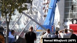 ვაგზლის ტერიტორია, ქალაქი ნოვი-სადი, პირველი ნოემბერი