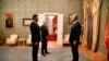 U jeku zaoštrenih odnosa predsednik Crne Gore Milo Đukanović prmio je akreditivna pisma novog ambasadora Srbije u toj državi Vladimira Božovića, 28. januara 2020.
