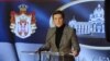 Predsednica Skupštine Srbije Ana Brnabić u obraćanju novinarima u parlamentu, 15. januar 2025.
