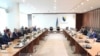 Članovi Interresorne radne grupe za izmjenu izbornog zakonodavstva BiH na sastanku s predstavnicima ODIHR-a , Sarajevo, 15. februar 2022