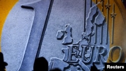 Novčić eura - ilustracija