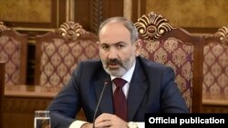 Armenia/CSTO - Nikol Pashinian, Prime Minister of Armenia, meets with the speakers of the parliaments of CSTO member countries, Yerevan,05Nov,2019 