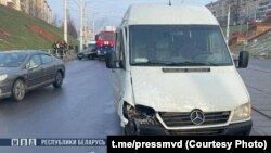 На месцы трагедыі 9 студзеня 2025 году, Віцебск
