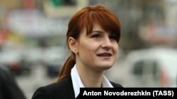 Maria Butina appeared in U.S. District Court in Washington, D.C., on July 18. (file photo)