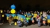 У Празі відбулася хода зі світлом на честь 1000-го дня повномасштабної війни Росії проти України