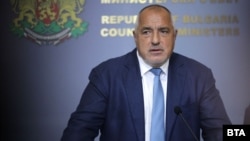 Bulgarian Prime Minister Boyko Borisov (file photo)