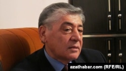 Former Turkmen Culture and Tourism Minister Geldimurad Nurmuhammedov (undated file photo)