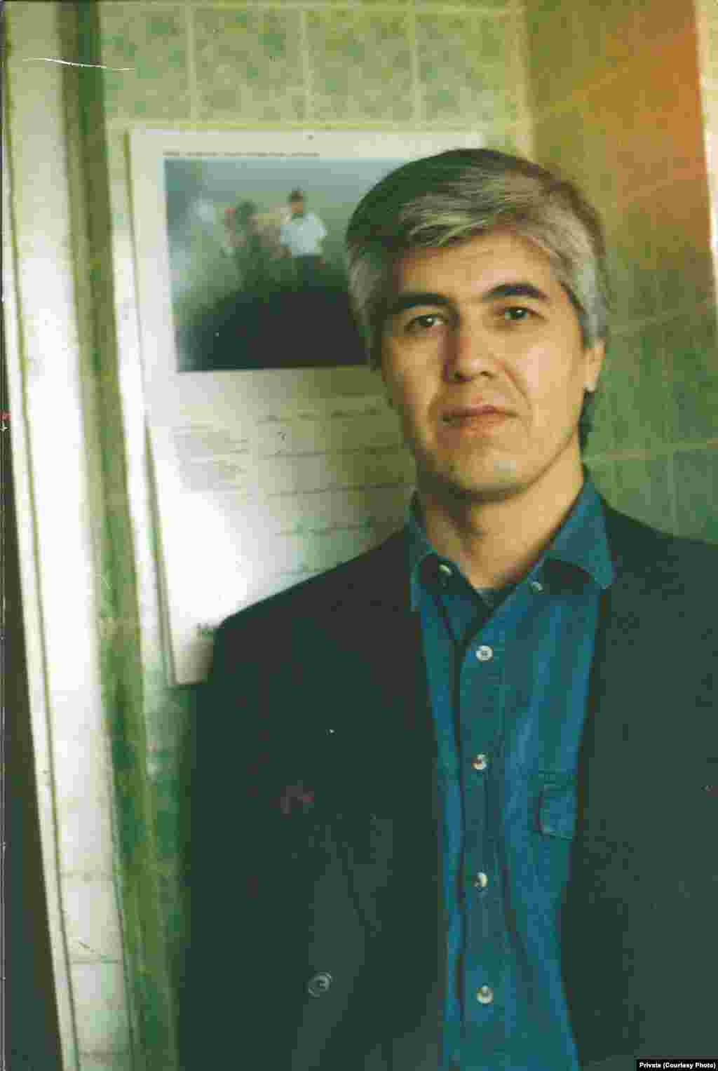 According to the Committee to Protect Journalists, Muhammad Bekjanov (seen here in his Kyiv apartment circa 1998) and a colleague, Yusuf Ruzimuradov, both of whom were jailed in 1999, have been in prison for longer than any other journalists worldwide.