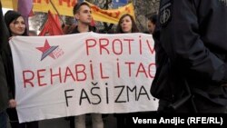 Protesti za i protiv rehabilitacije Milana Nedića 