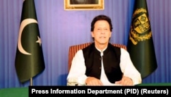 د پاکستان وزيراعظم عمران خان (پخوانی عکس)