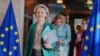 Predsjednica Evropske komisije Ursula von der Leyen stiže na sedmični sastanak Kolegija komesara u sjedištu EU u Briselu 19. marta 2025.