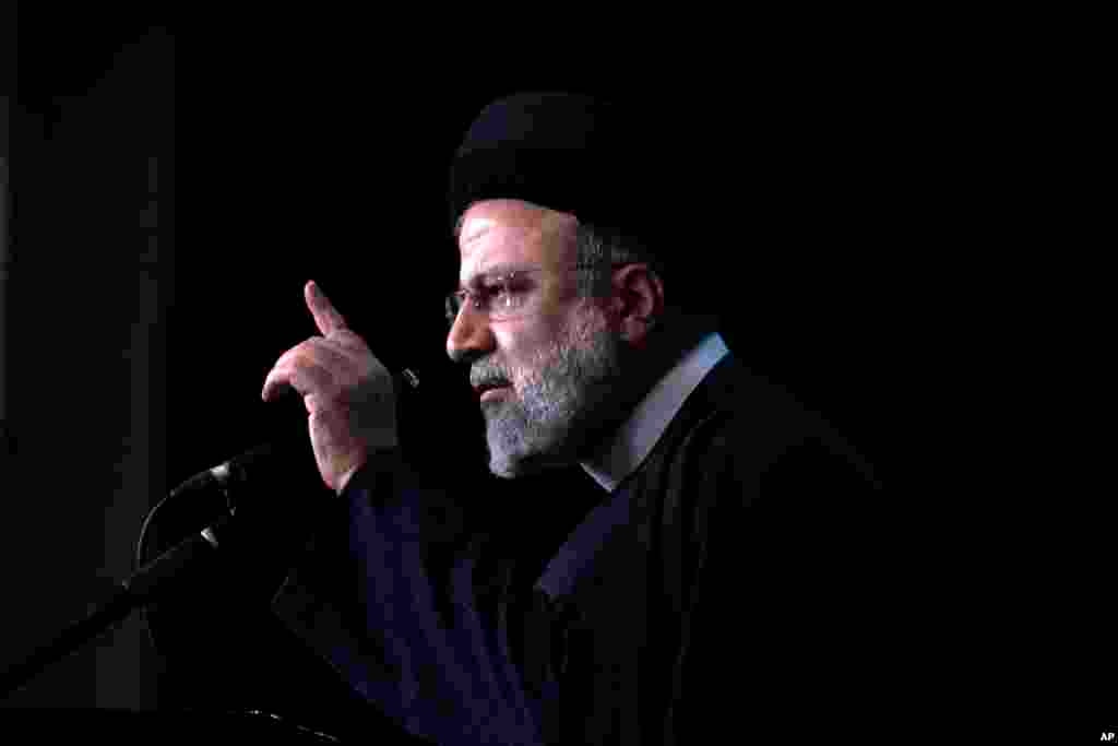 Raisi was elected president in 2021 and has since tightened many restrictions on Iranians through enforcement of morality laws and a bloody crackdown on anti-government protests spurred by the death of Mahsa Amini while in police custody for allegedly violating the Islamic dress code on head scarves. 
