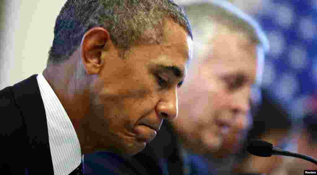 Američki predsjednik Barack Obama, St. Petersburg, 6. septembar 2013. Foto: REUTERS / Kevin Lamarque