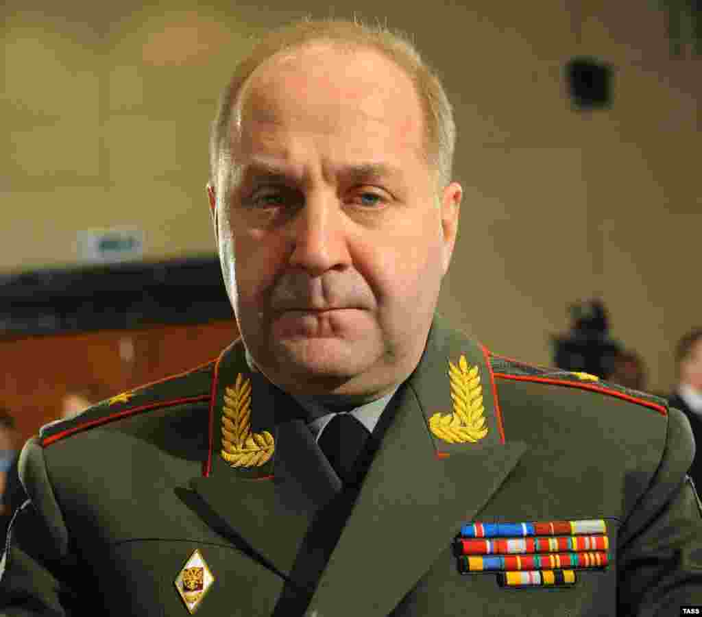 Igor Sergun, šef ruske vojne obaveštajne službe (GRU) i zamenik načelnika Generalštaba. 