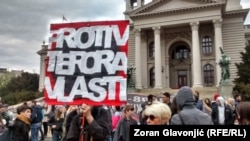 Četvrti dan 'Protesta protiv diktature'