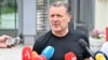Zdravko Mamić je već godinu dana u bijegu u Međugorju, u BiH (fotografija ispred Suda BiH 2018.)