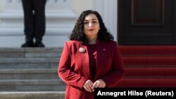 Kosovar President Vjosa Osmani said that her country was committed to countering the malign influence of Russia and its "proxies in the region."