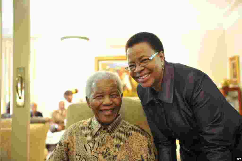 Mandela married Machel on July 18, 1998, his 80th birthday.