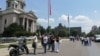 Protest ispred Skupštine Srbije, 5 jul 2021.