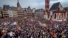 Protest protiv AfD-a i krajnje desnog ekstremizma u Frankfurtu, 20. januar 2024.