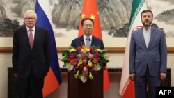 Sergey Ryabkov, Ma Çjaosyuy, Kazım Qəribabadi