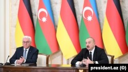 Frank-Valter Ştaynmayer və İlham Əliyev