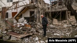 Արցախ - Հրետակոծության հետևանքները Ստեփանակերտում, 7-ը հոկտեմբերի, 2020թ.