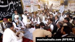 د بلوچستان د سکولونو استادان په کوټه کې په احتجاج ناست دي - عکس له ارشېفه